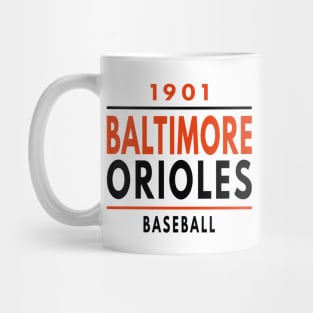 Baltimore Orioles Baseball 1901 Classic Mug